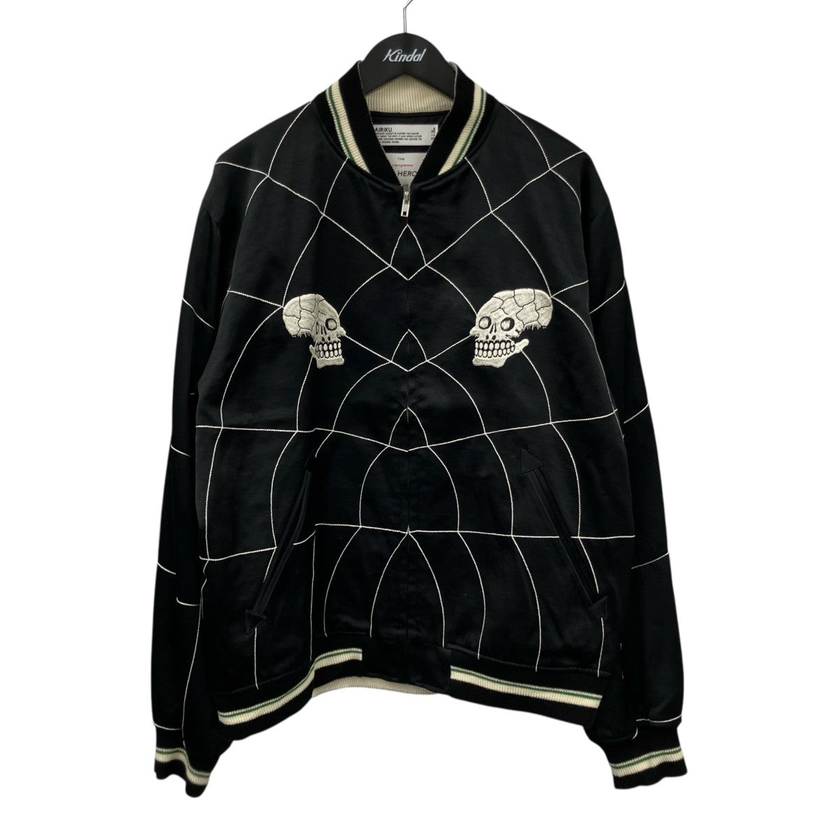 DAIRIKU 24SS「Snake＆Skull Ska Jumper」スネーク＆スカルジャンパー24SS J11 古着・中古-1枚目のアイテム画像