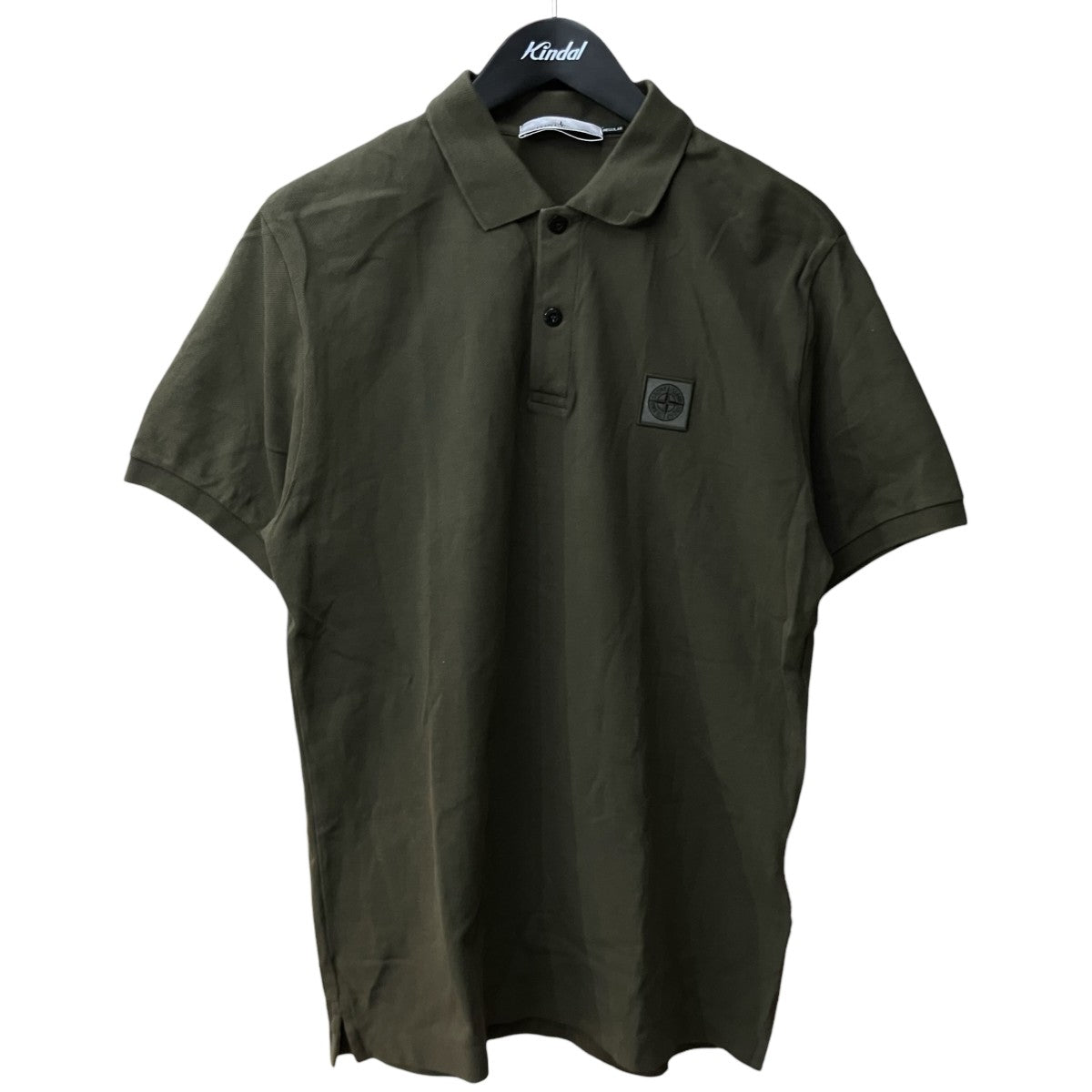 STONE ISLAND オーガニックコットンピケ ポロシャツK1S15220002R S0039 古着・中古-1枚目のアイテム画像