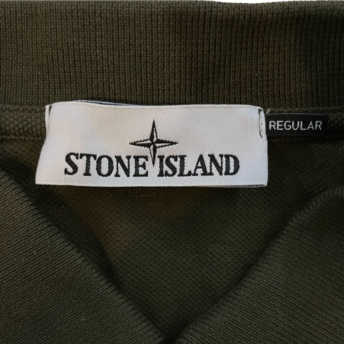 STONE ISLAND オーガニックコットンピケ ポロシャツK1S15220002R S0039 古着・中古-5枚目のアイテム画像