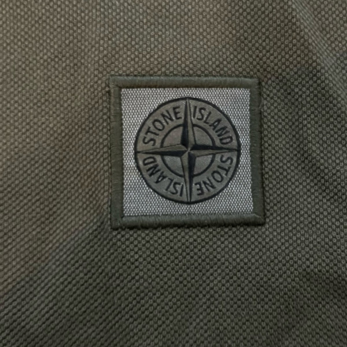 STONE ISLAND オーガニックコットンピケ ポロシャツK1S15220002R S0039 古着・中古-6枚目のアイテム画像