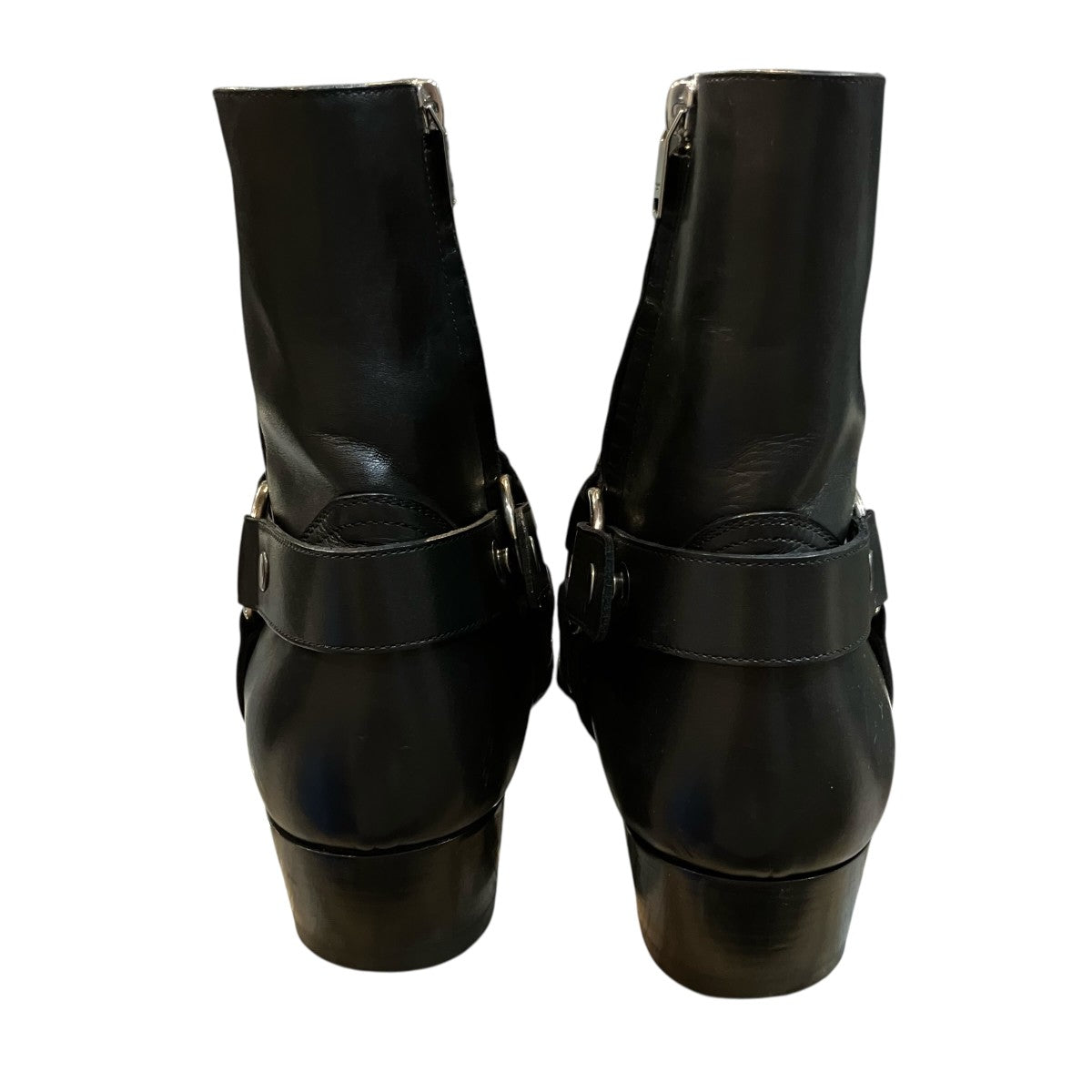 Saint Laurent Paris クラシックワイアットハーネスリングブーツ443190 古着・中古-4枚目のアイテム画像