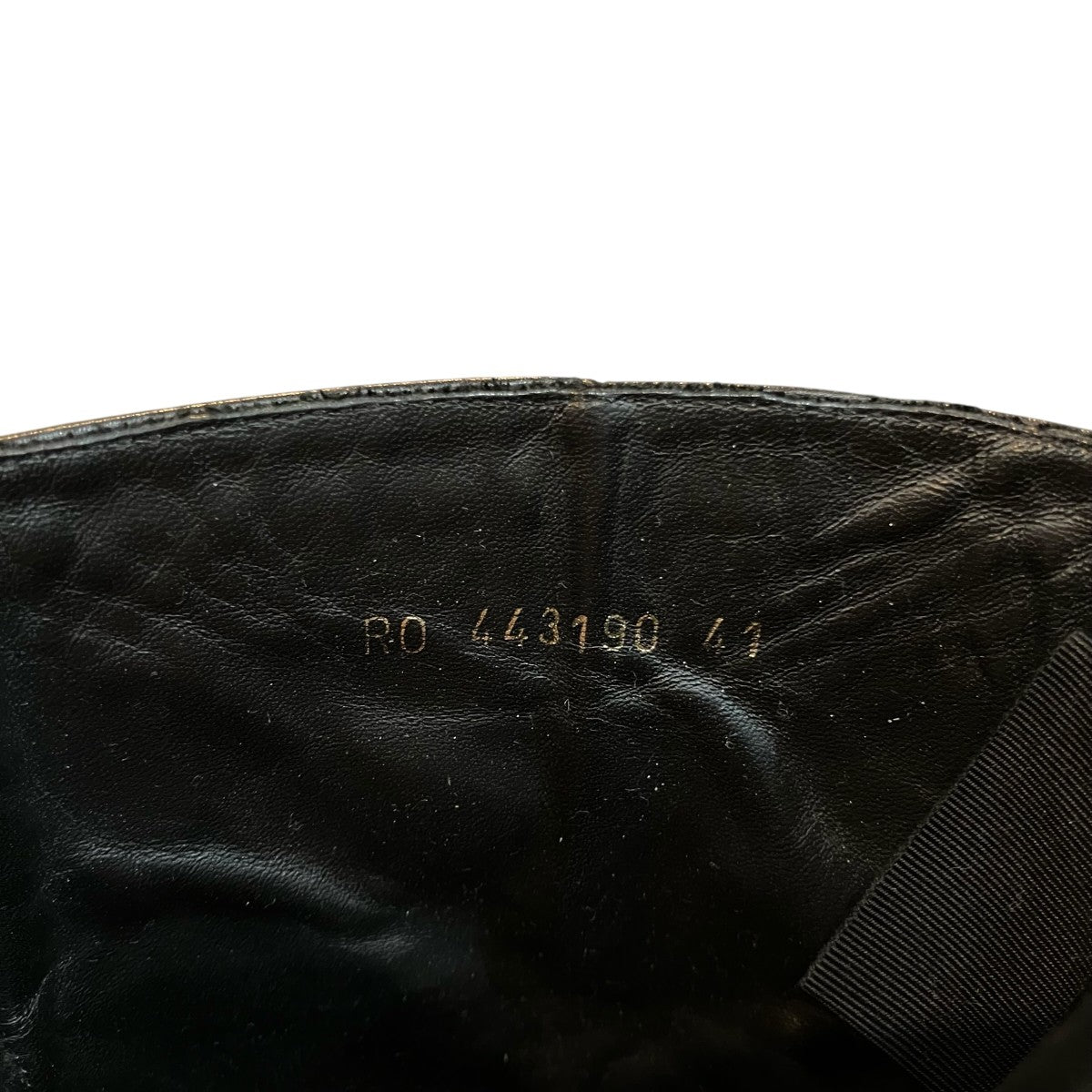 Saint Laurent Paris クラシックワイアットハーネスリングブーツ443190 古着・中古-7枚目のアイテム画像