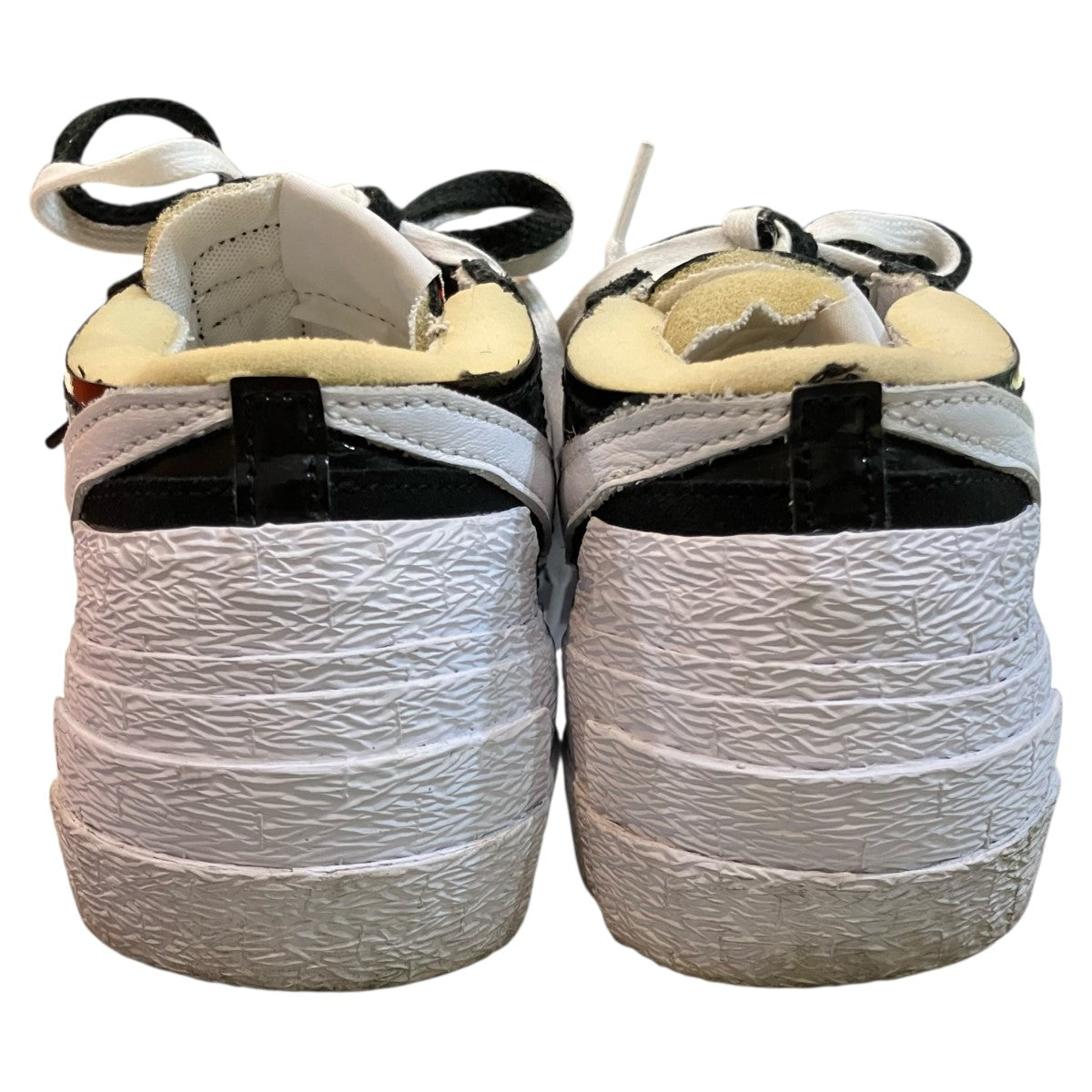 sacai×NIKE 「BLAZER LOW SACAI」ローカットスニーカーDM6443 001 古着・中古-4枚目のアイテム画像