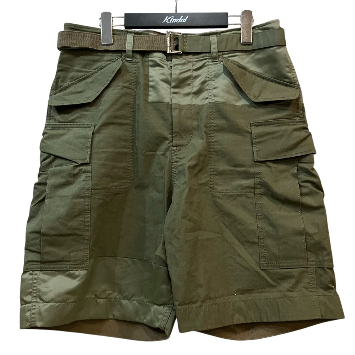 sacai(サカイ) 「Cotton Nylon Oxford Short」ナイロン