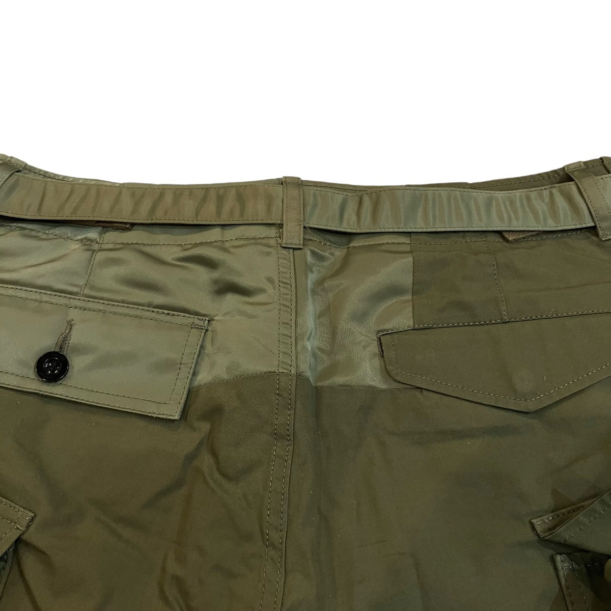 sacai(サカイ) 「Cotton Nylon Oxford Short」ナイロン