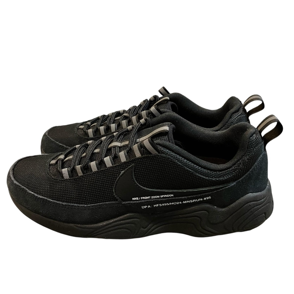 NIKE×FRAGMENT DESIGN 「Air Zoom Spiridon SP Black」ローカットスニーカーHF5455 001 古着・中古-2枚目のアイテム画像