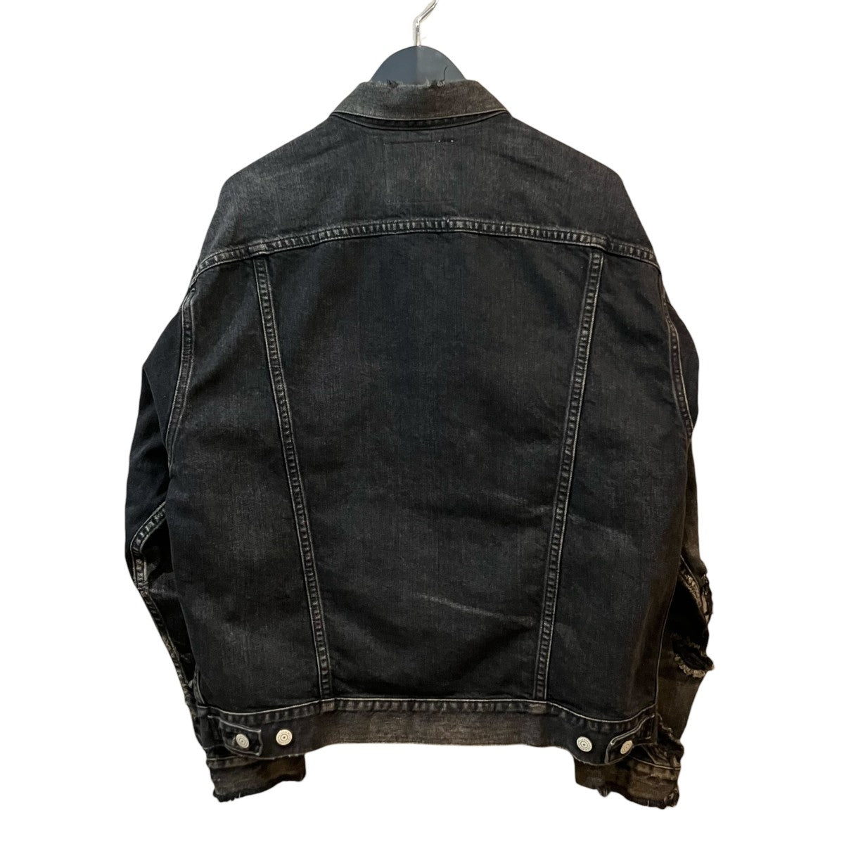 eYe CDG JUNYAWATANABE MAN×New Manual コットンデニム製品加工WネームデニムジャケットWPJ919 古着・中古-2枚目のアイテム画像