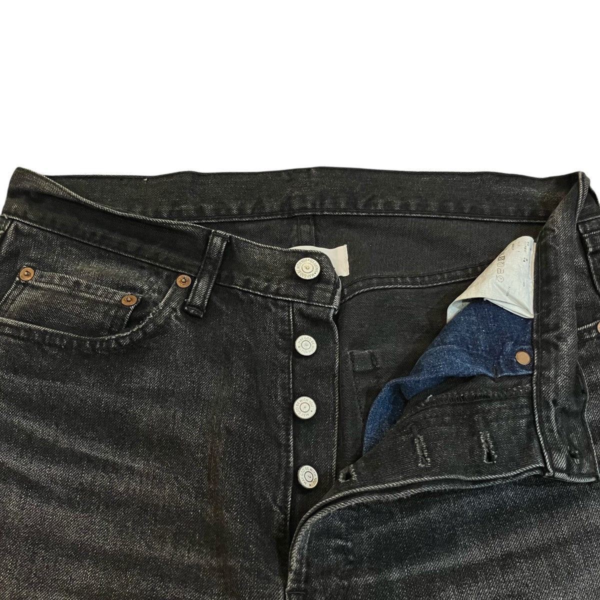 eYe CDG JUNYAWATANABE MAN×New Manual WネームデニムパンツWP P912 古着・中古-3枚目のアイテム画像