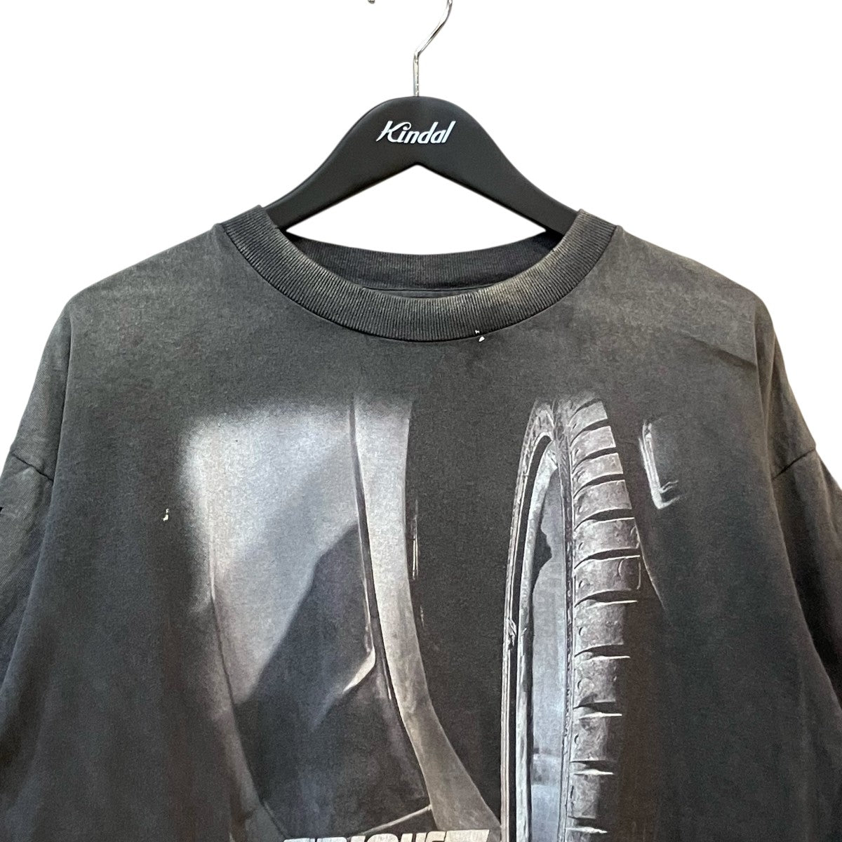 SAINT MICHAEL 「FF SS TEE FURIOUS 7」ヴィンテージ加工プリントTシャツSM HR1 0000 C74 古着・中古-3枚目のアイテム画像