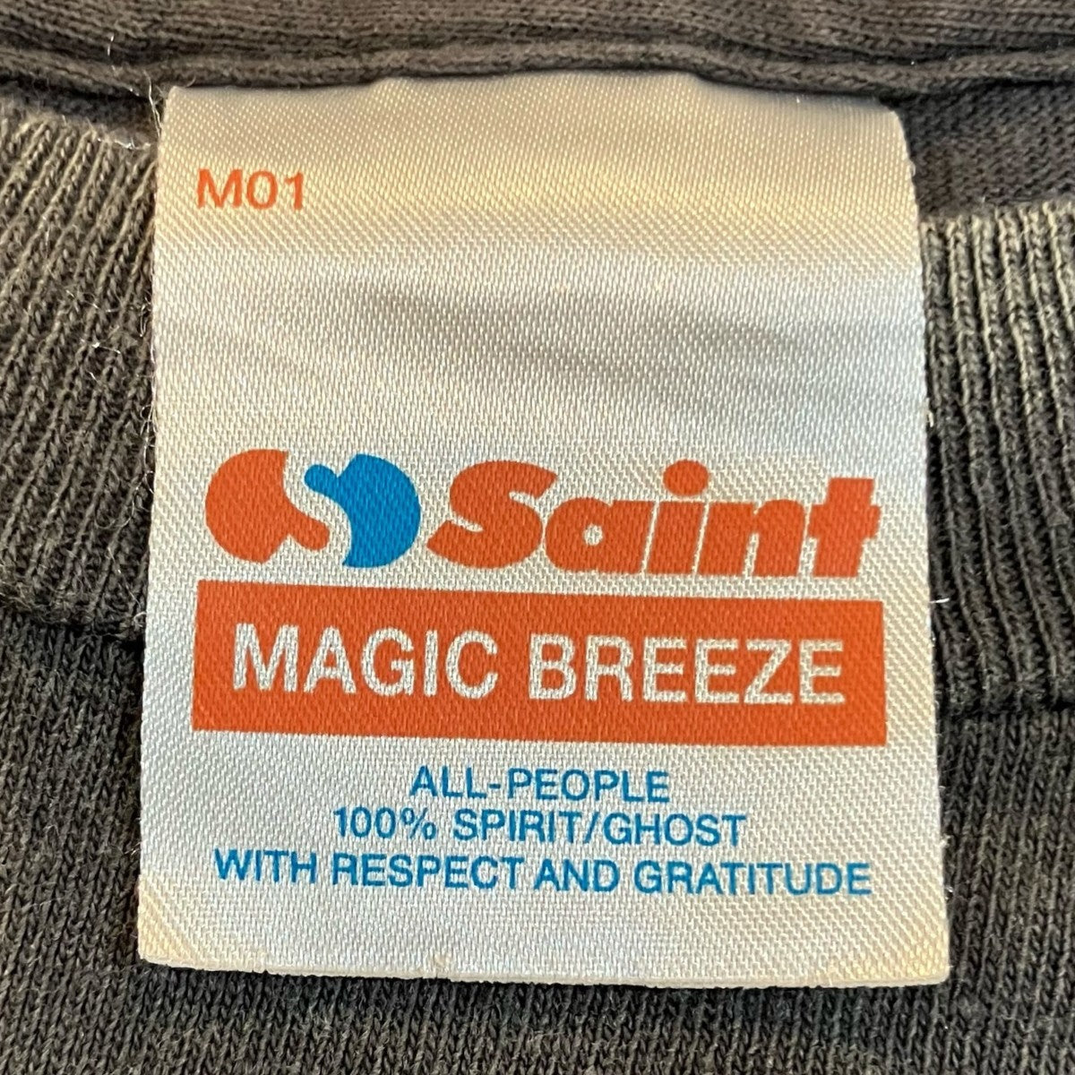 SAINT MICHAEL 「FF SS TEE FURIOUS 7」ヴィンテージ加工プリントTシャツSM HR1 0000 C74 古着・中古-5枚目のアイテム画像