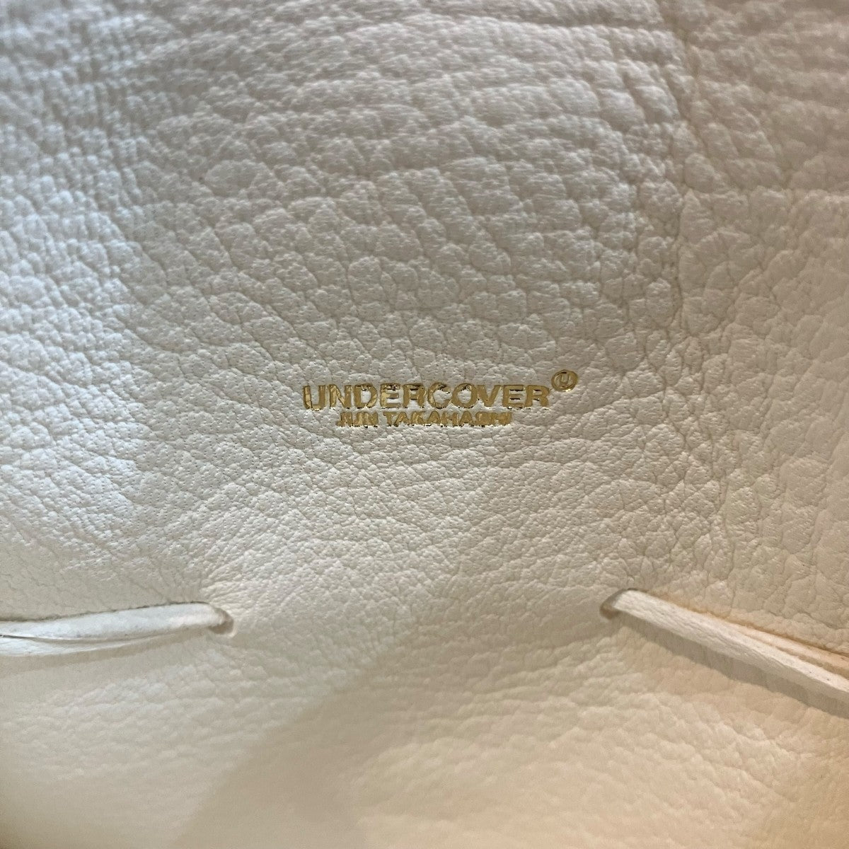 UNDERCOVER(アンダーカバー) ディアスキン巾着ポーチ ショルダーバッグ