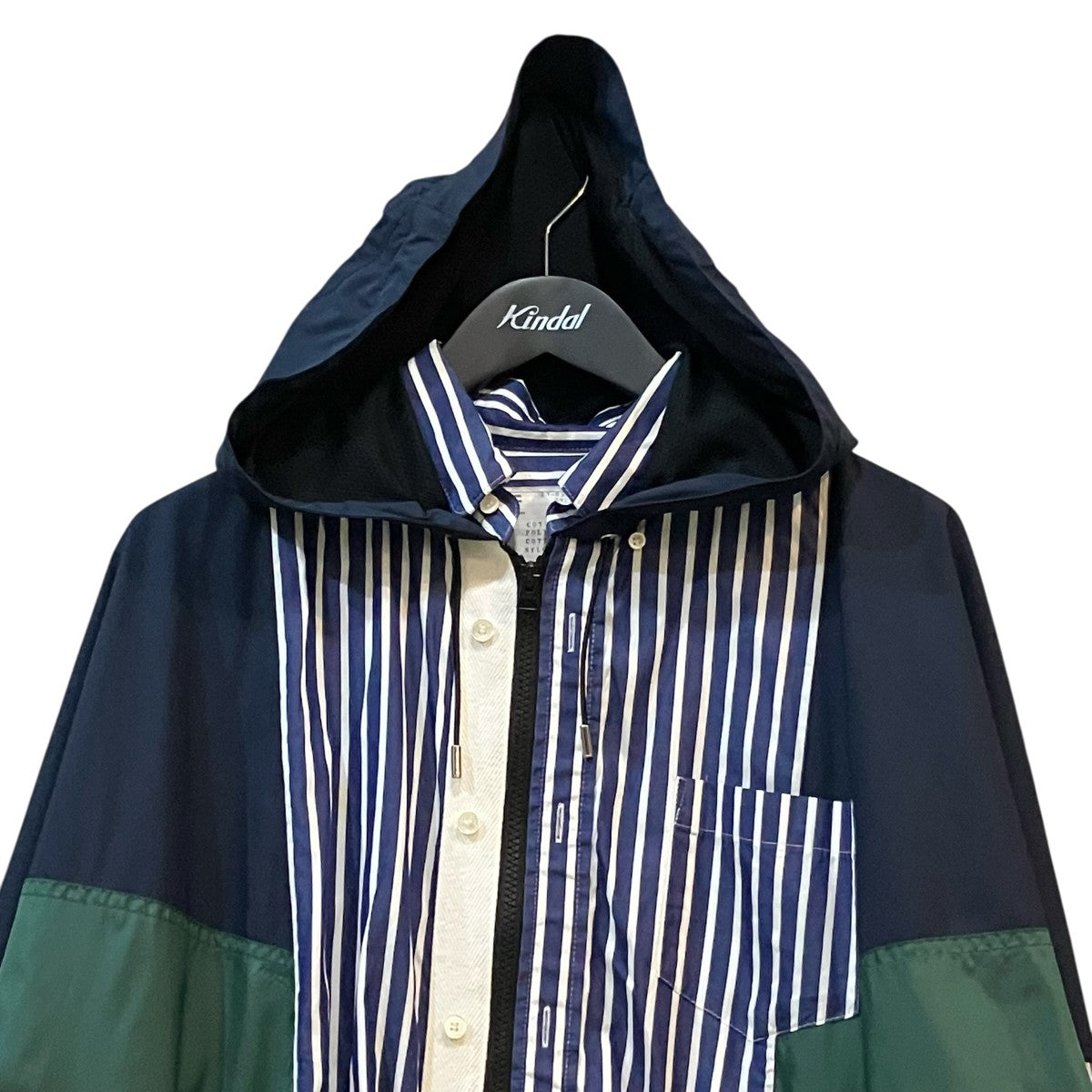 sacai 「Cotton Poplin Shirt」コットンポプリンシャツ21 02582M 古着・中古-3枚目のアイテム画像