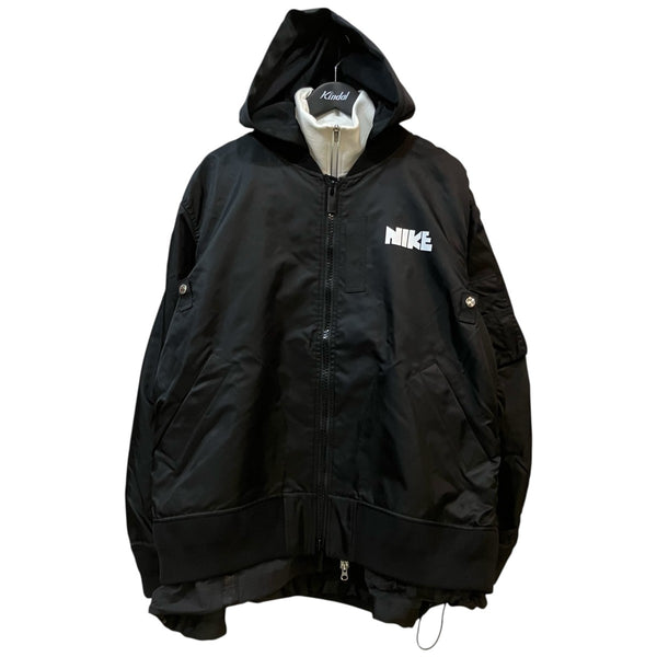 NIKE×sacai ナイロンジャケットFA201204MXP FA201204MXP ブラック