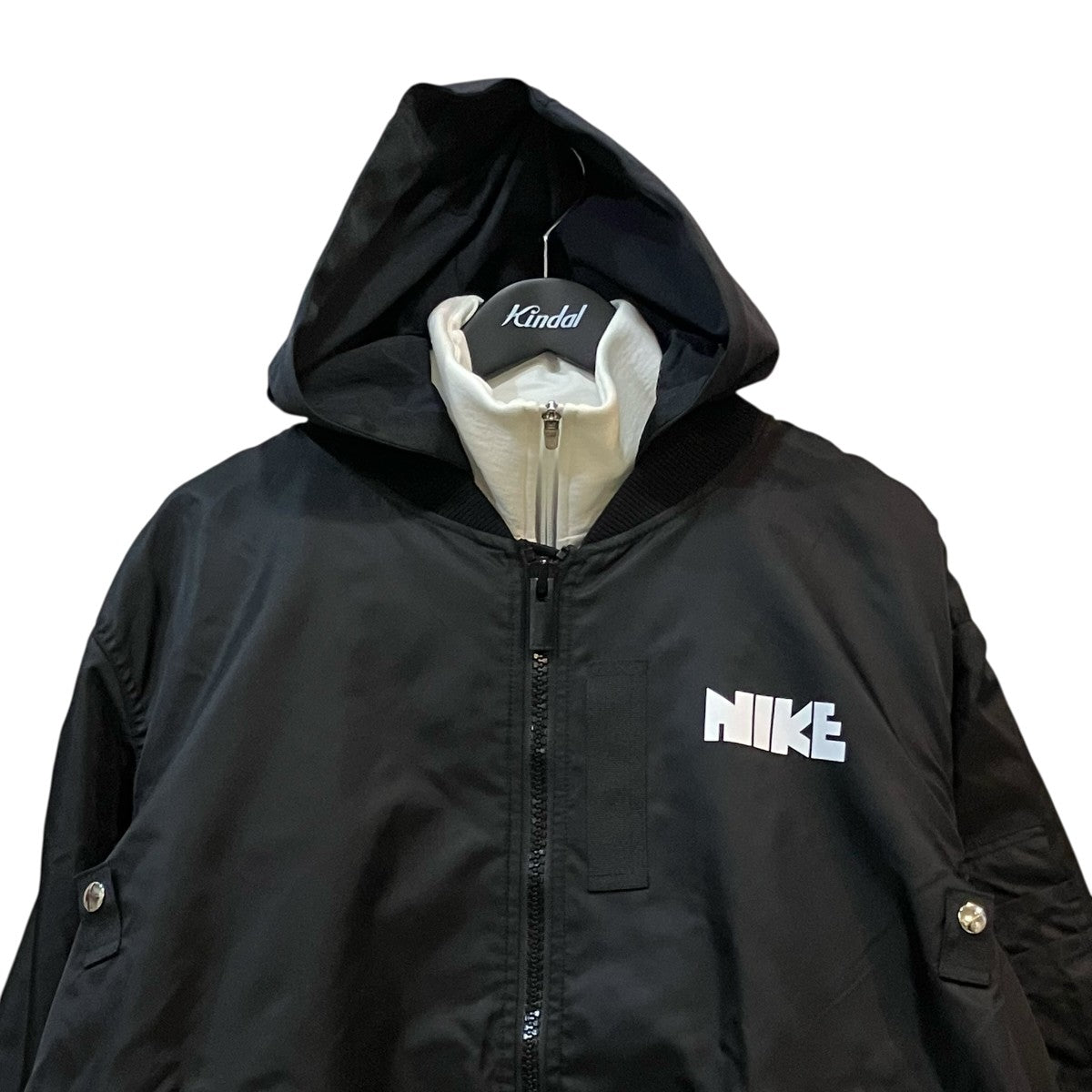 NIKE×sacai ナイロンジャケットFA201204MXP FA201204MXP ブラック