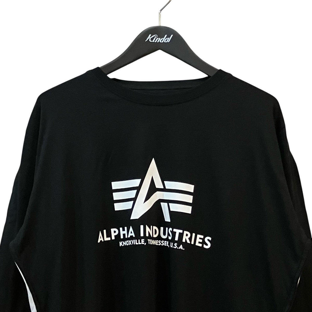 ALPHA INDUSTRIES×PROTOTYPES 25AWロングスリーブTシャツ32PT08JE31USBK 古着・中古-3枚目のアイテム画像