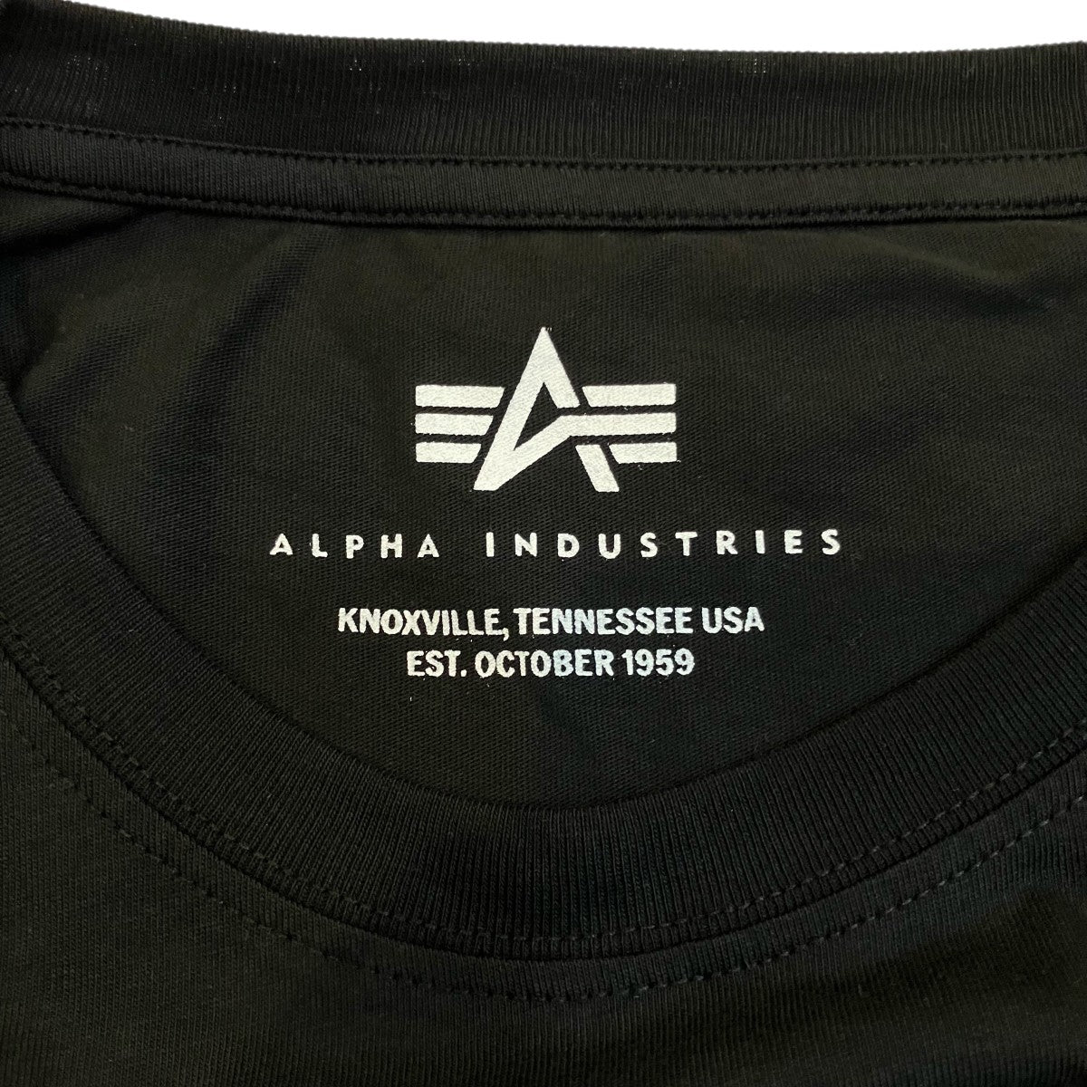 ALPHA INDUSTRIES×PROTOTYPES 25AWロングスリーブTシャツ32PT08JE31USBK 古着・中古-5枚目のアイテム画像