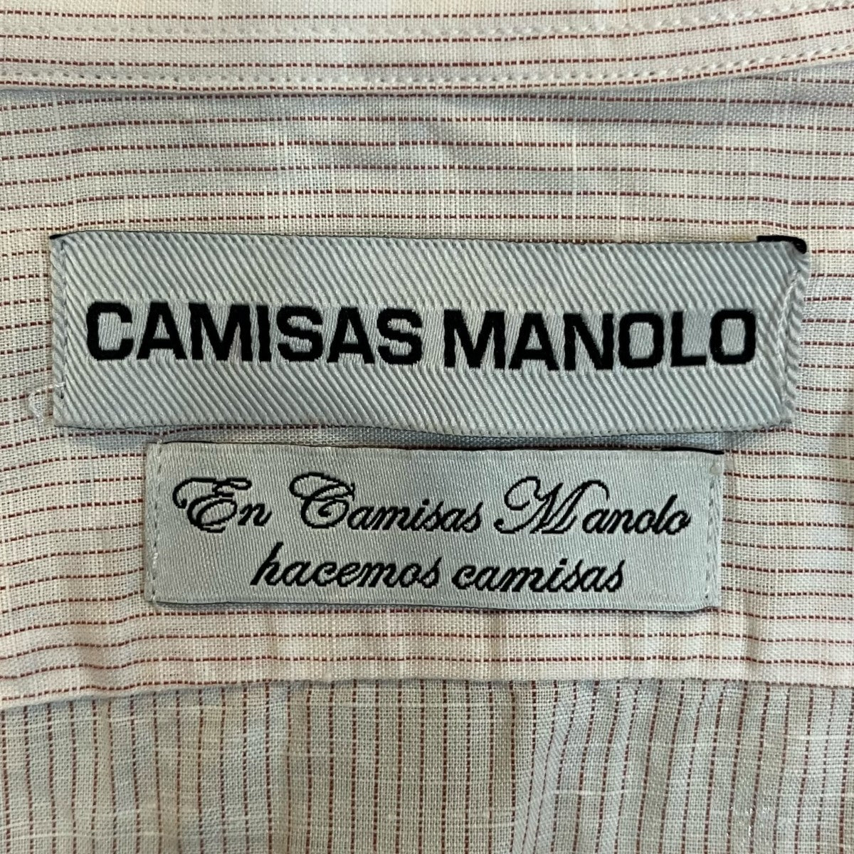 CAMISAS MANOLO チェックシャツ53667616Z 古着・中古-5枚目のアイテム画像