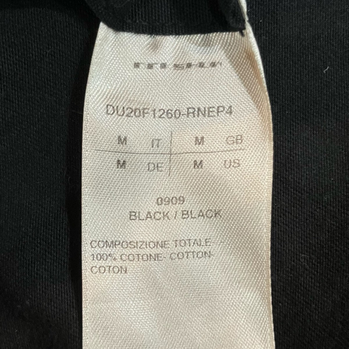 DRKSHDW×koszulka meska ロングスリーブレベルTシャツDU20F1260RNEP4 古着・中古-6枚目のアイテム画像