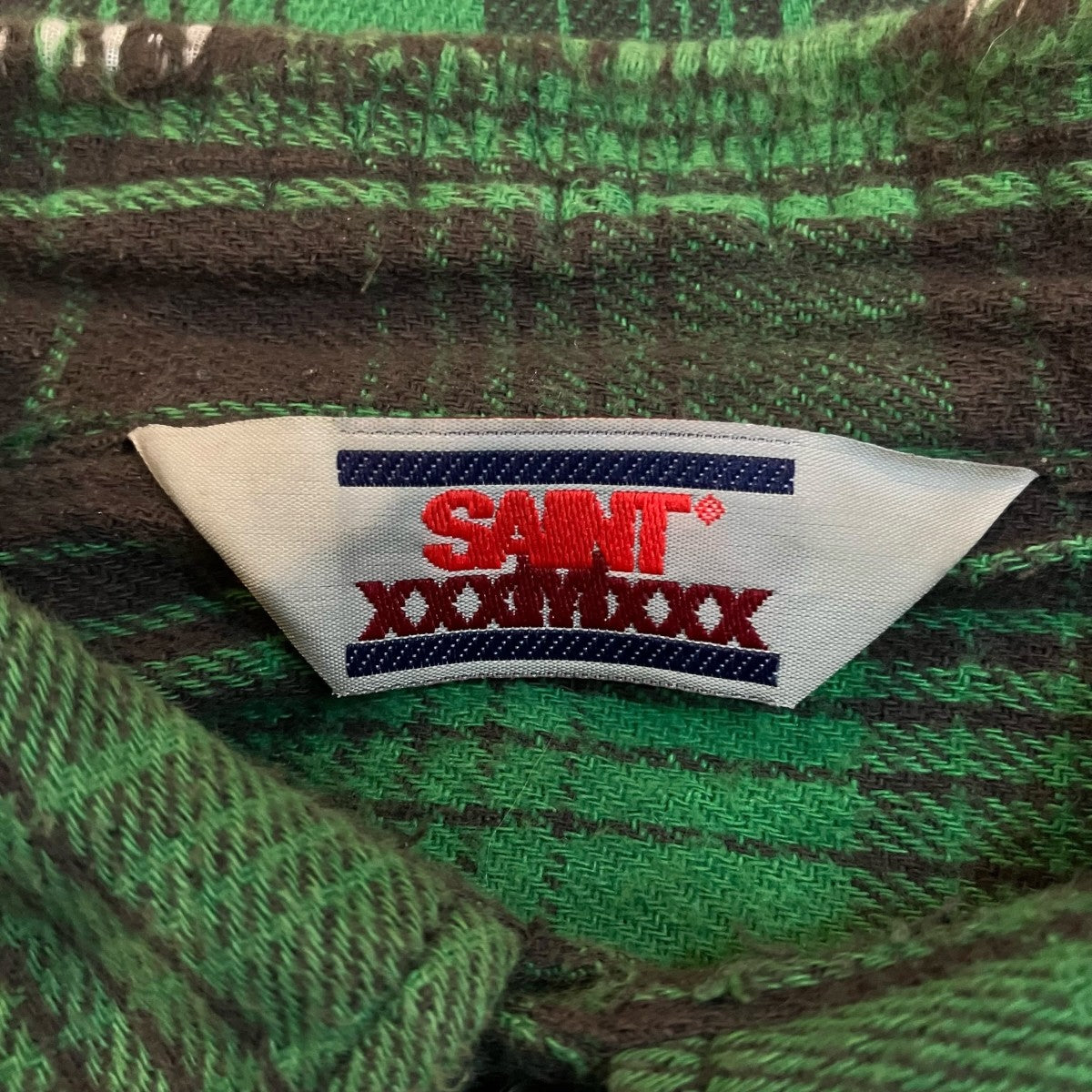 SAINT MICHAEL 「FRNL CHECK SHIRTS」チェックシャツSM YS8 0000 024 古着・中古-5枚目のアイテム画像