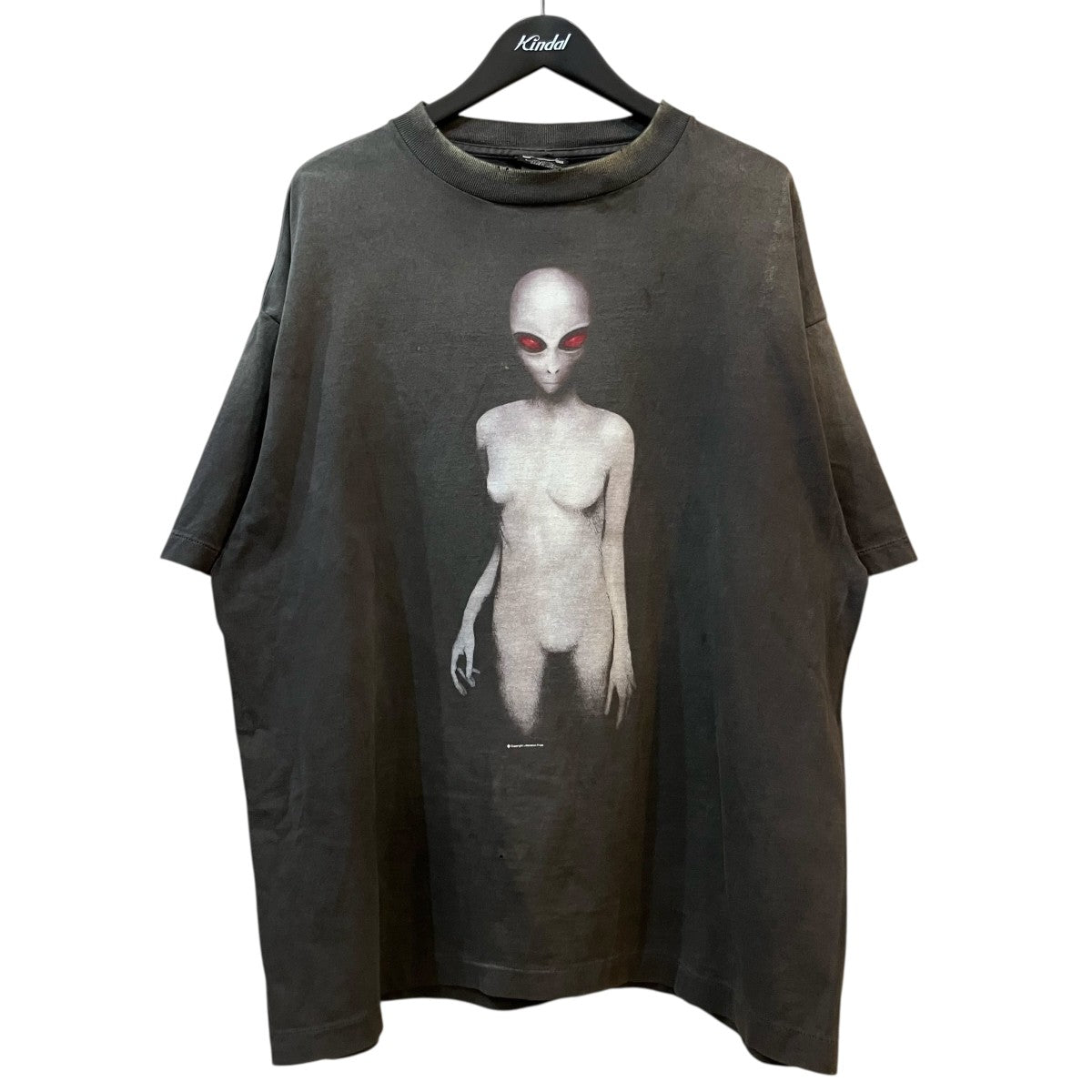 SAINT MICHAEL 「SS TEE ALIEN」プリントTシャツSM HR8 0000 005 古着・中古-1枚目のアイテム画像