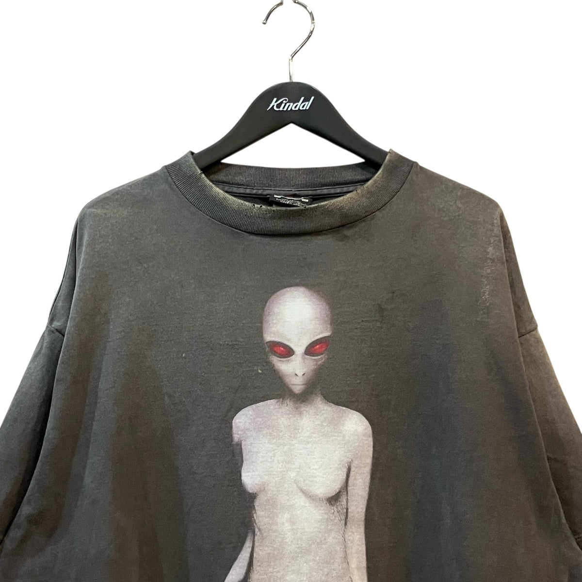 SAINT MICHAEL 「SS TEE ALIEN」プリントTシャツSM HR8 0000 005 古着・中古-3枚目のアイテム画像