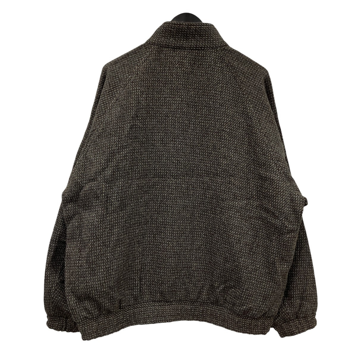 ALPACA WOOL SILK TWEED ZIP BLOUSアルパカウールシルクツイードジップブルゾンA25AB03LS