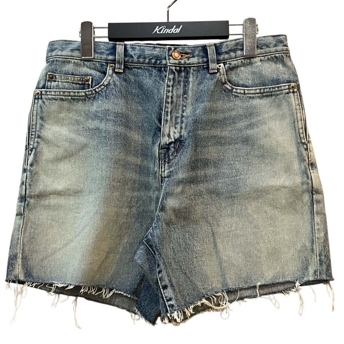 Saint Laurent Paris デニムショートパンツ643542 古着・中古-1枚目のアイテム画像