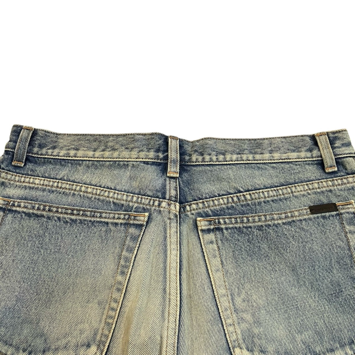 Saint Laurent Paris デニムショートパンツ643542 古着・中古-4枚目のアイテム画像