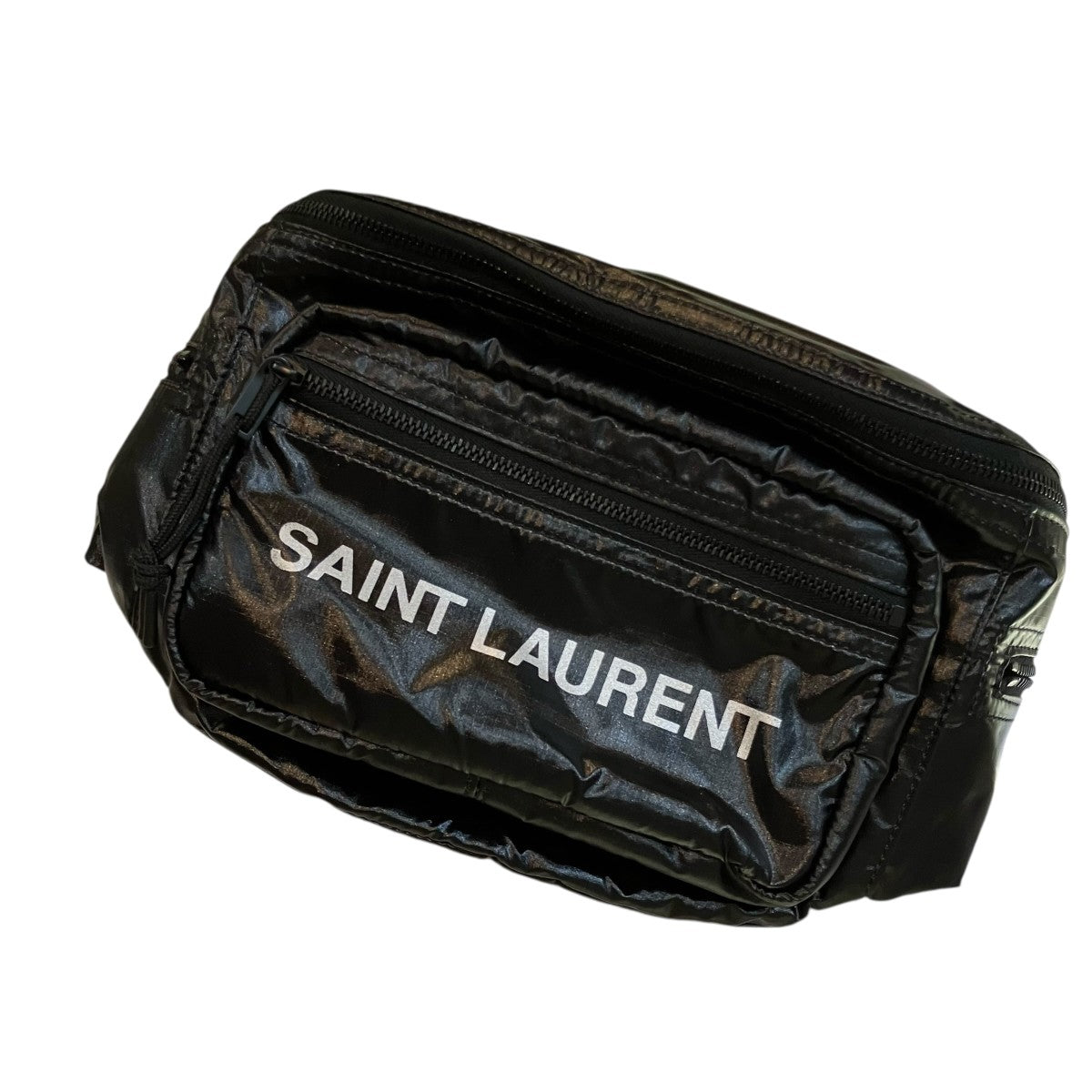 Saint Laurent Paris 「ヌックス」ロゴウエストバッグ581375 古着・中古-1枚目のアイテム画像