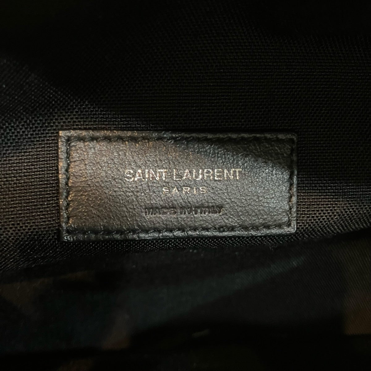 Saint Laurent Paris 「ヌックス」ロゴウエストバッグ581375 古着・中古-6枚目のアイテム画像