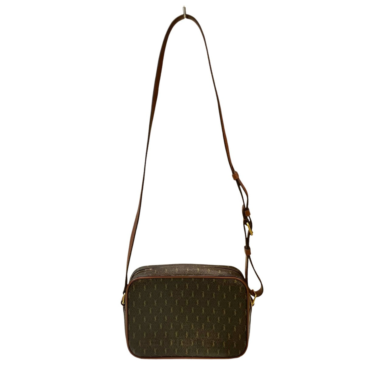 Saint Laurent Paris モノグラム総柄カメラバッグ669957 古着・中古-4枚目のアイテム画像