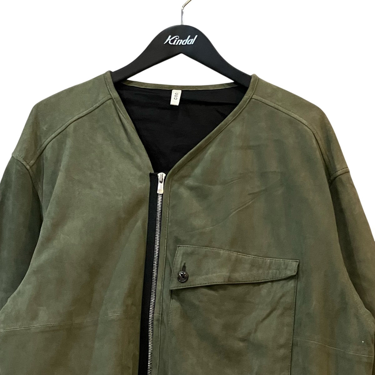 ジップアップスウェードジャケットSH 23 SUEDE