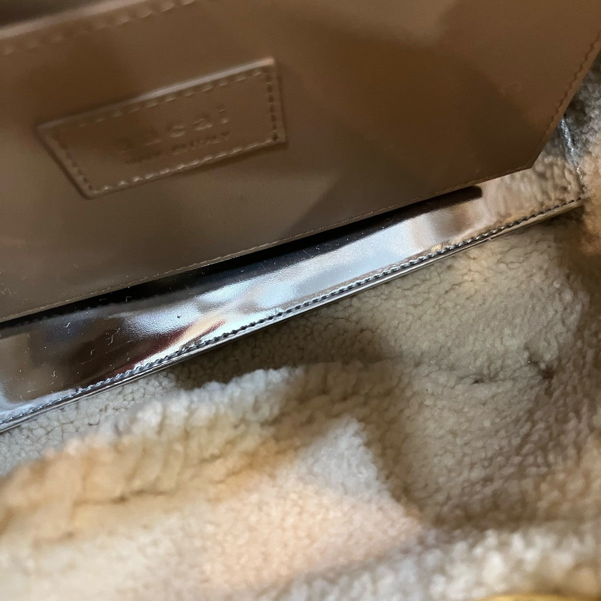 「Shearing Shopper Bag Small」ショルダーバッグ
