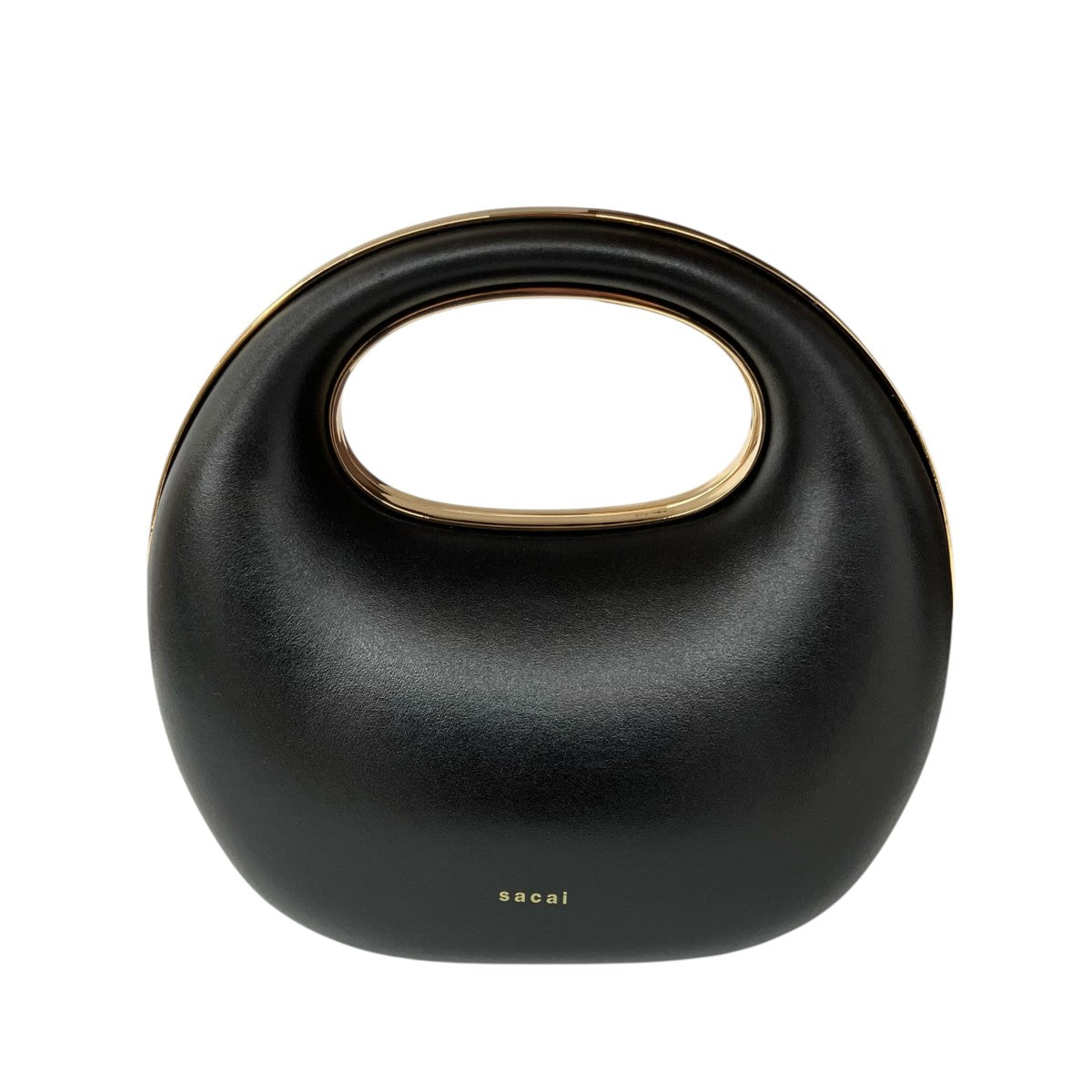 sacai 「Leather Round Bag」ハンドバッグS12401 古着・中古-2枚目のアイテム画像