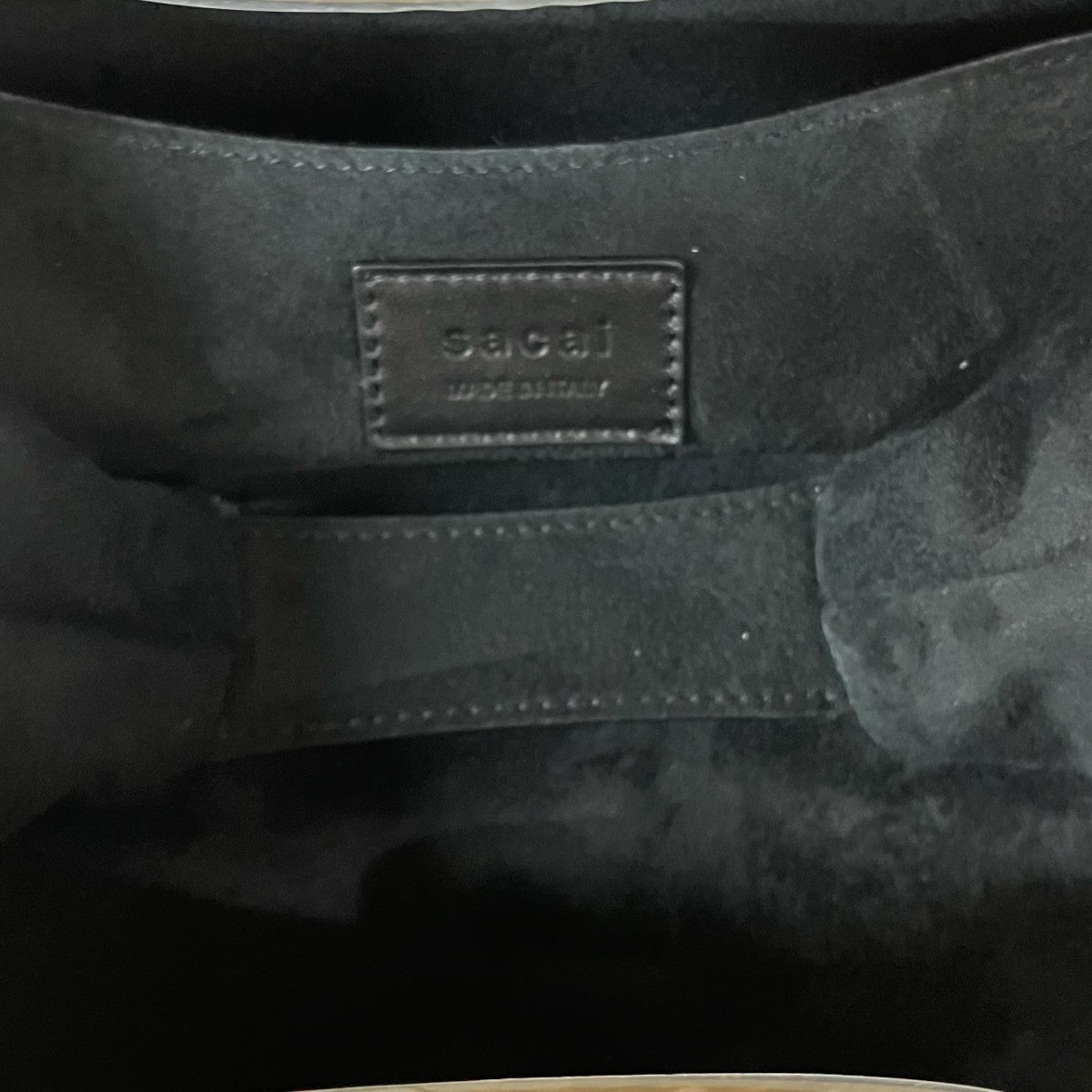 sacai 「Leather Round Bag」ハンドバッグS12401 古着・中古-5枚目のアイテム画像