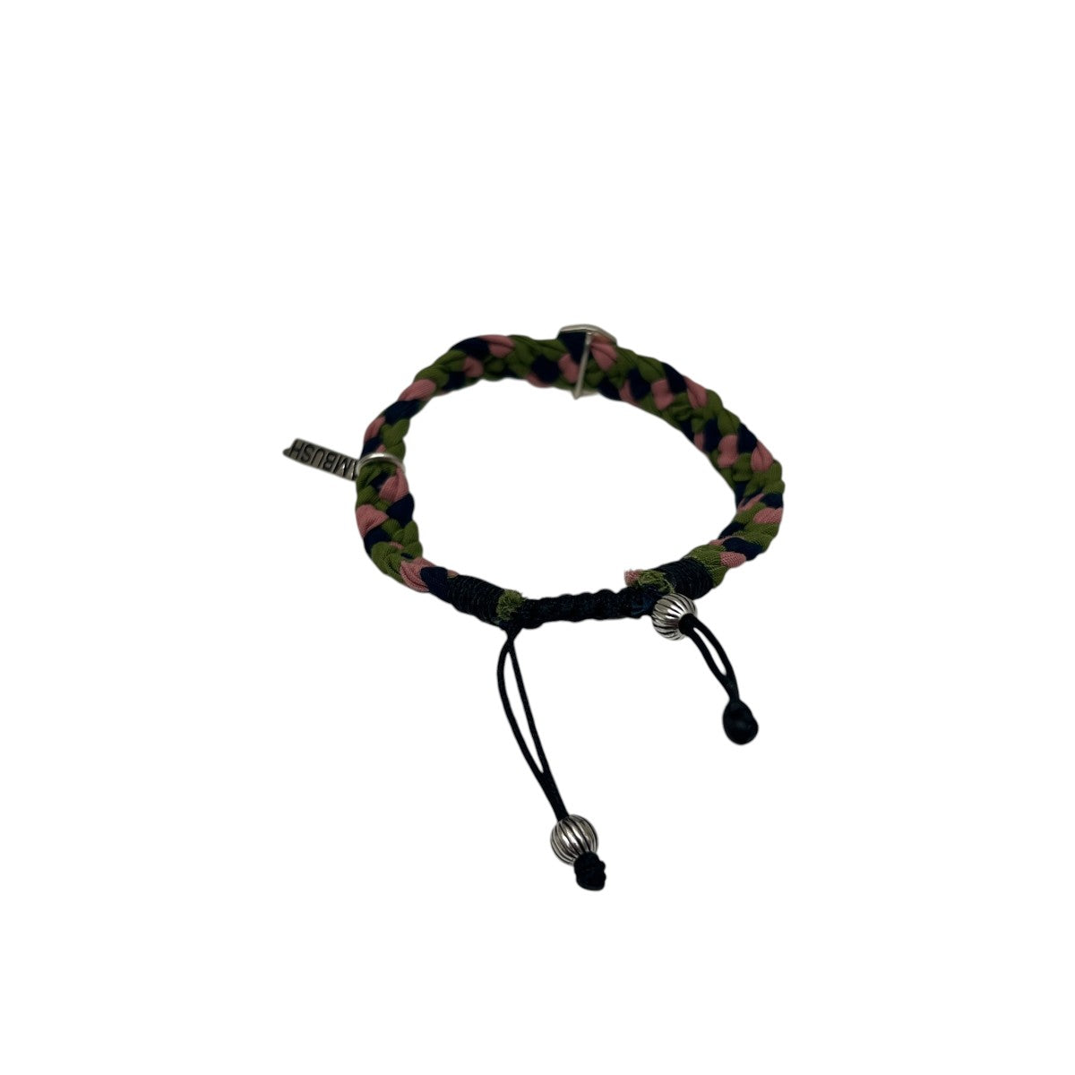 AMBUSH ロゴプレートミサンガブレスレット 古着・中古-3枚目のアイテム画像