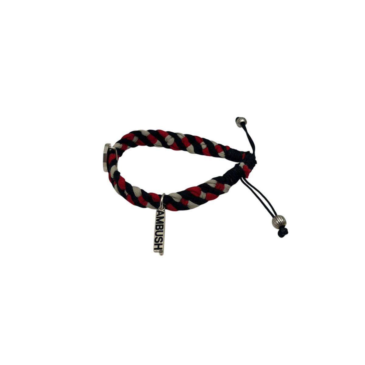 AMBUSH ロゴプレートミサンガブレスレット 古着・中古-2枚目のアイテム画像