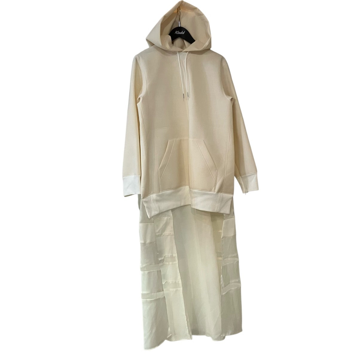 「Suiting Bonding Mix dress」フードドレスワンピース25 07635