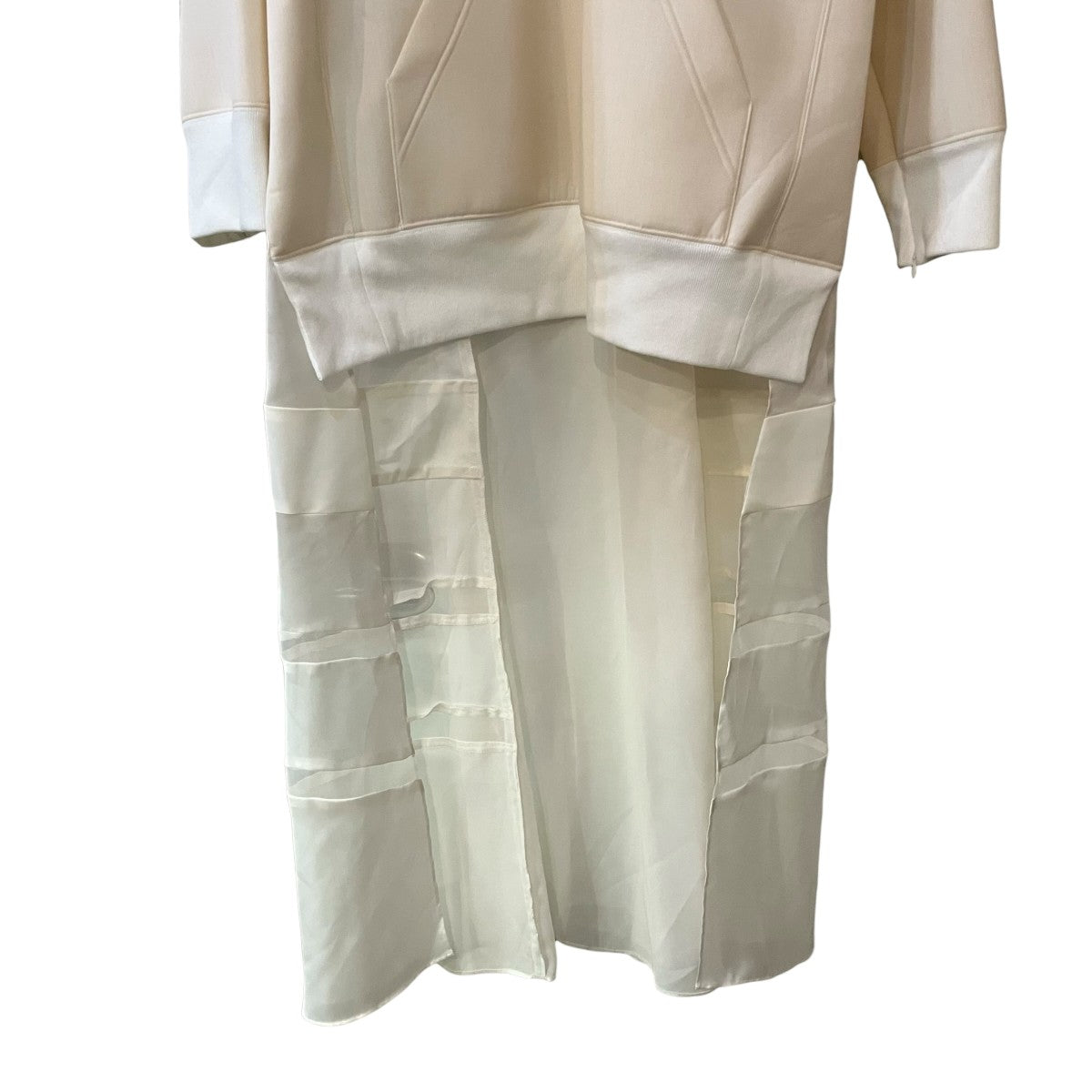 「Suiting Bonding Mix dress」フードドレスワンピース25 07635