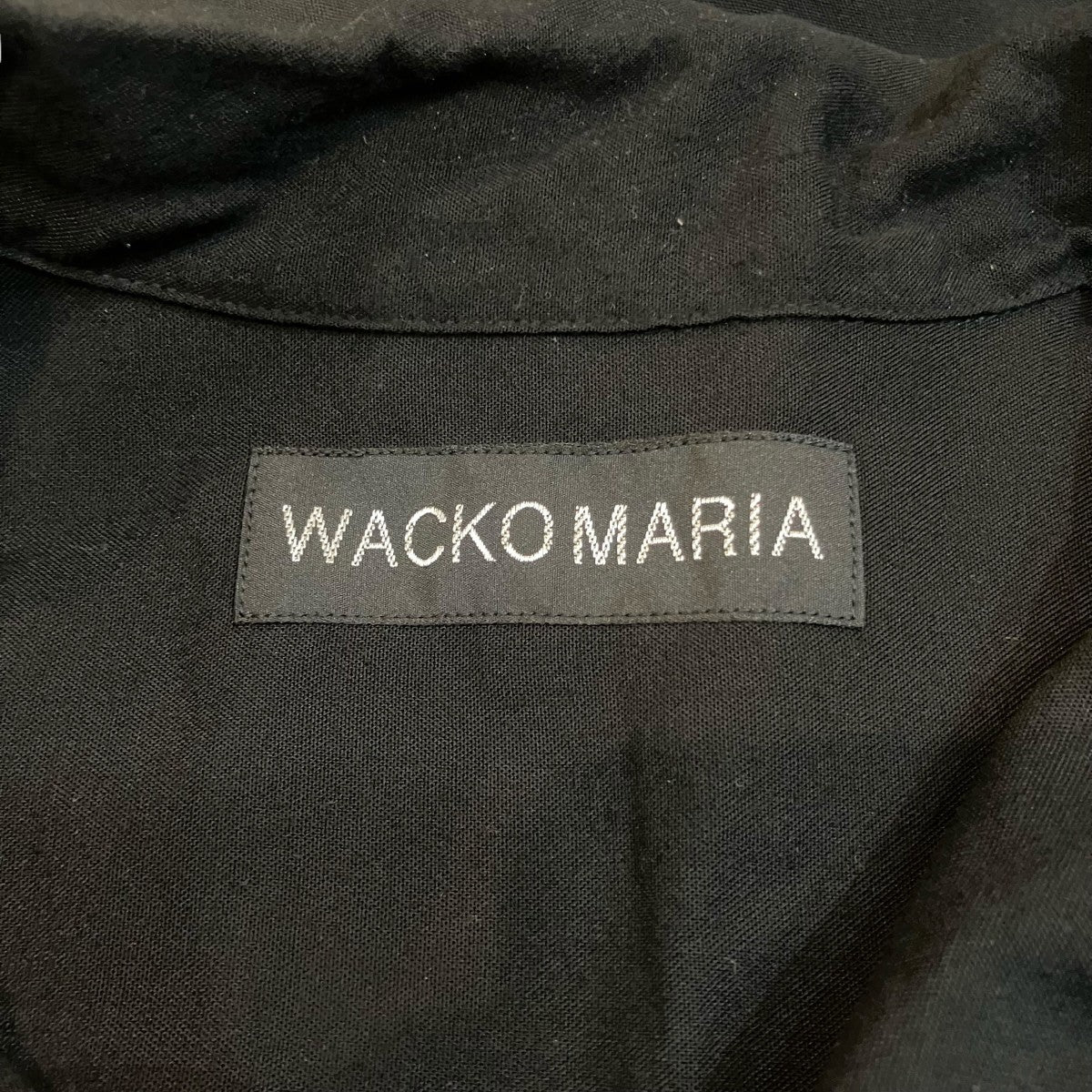 WACKO MARIA 50sオープンカラーシャツ 古着・中古-5枚目のアイテム画像
