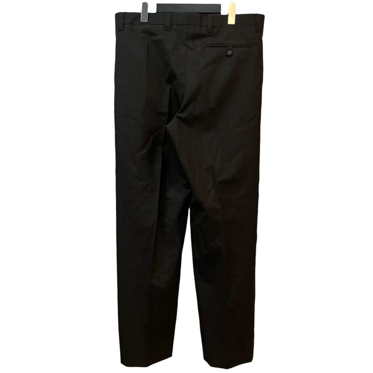 PRADA チェック柄スラックスUP0178 古着・中古-2枚目のアイテム画像