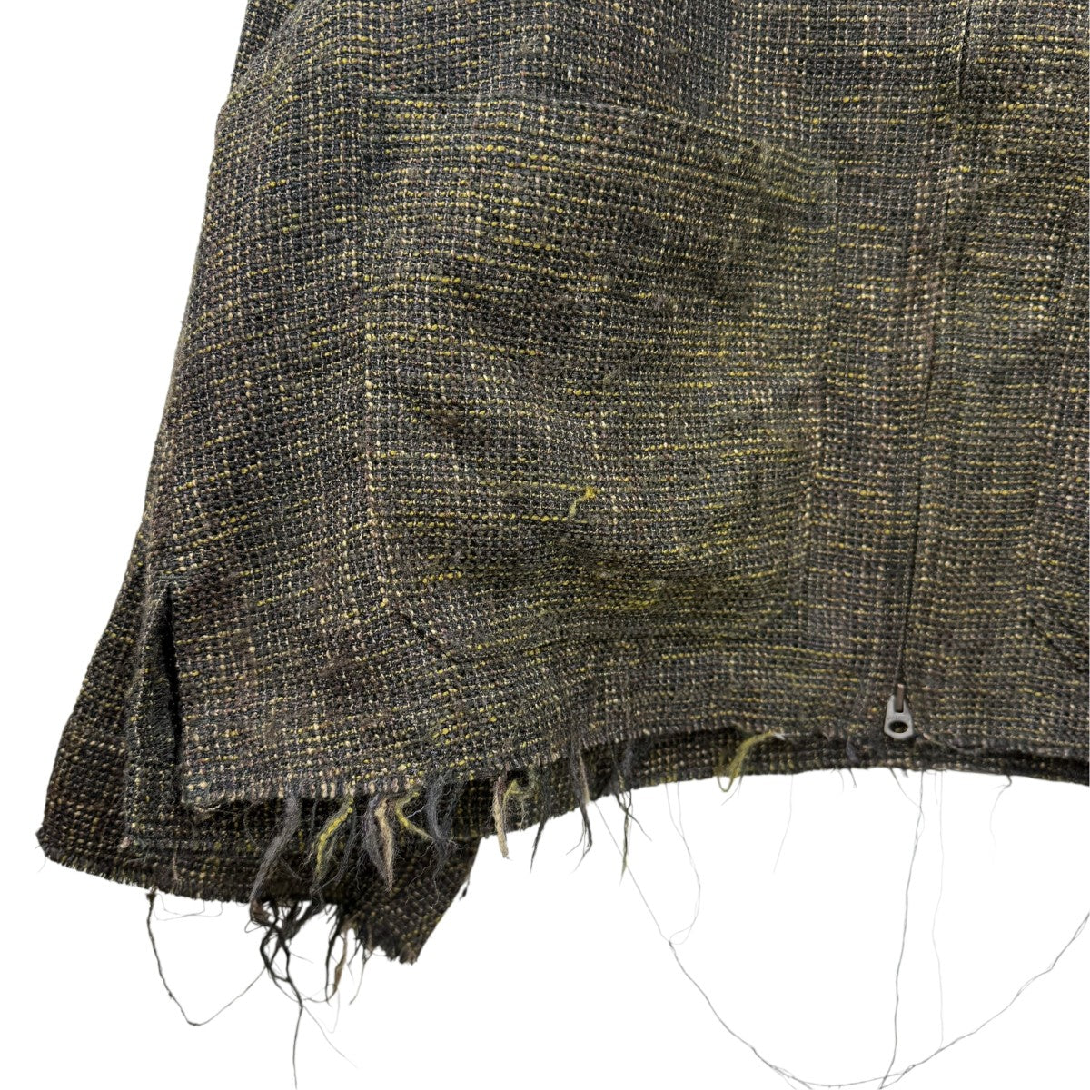 24AWTWEED ZIP JACKETツイードジャケットANC-JK42