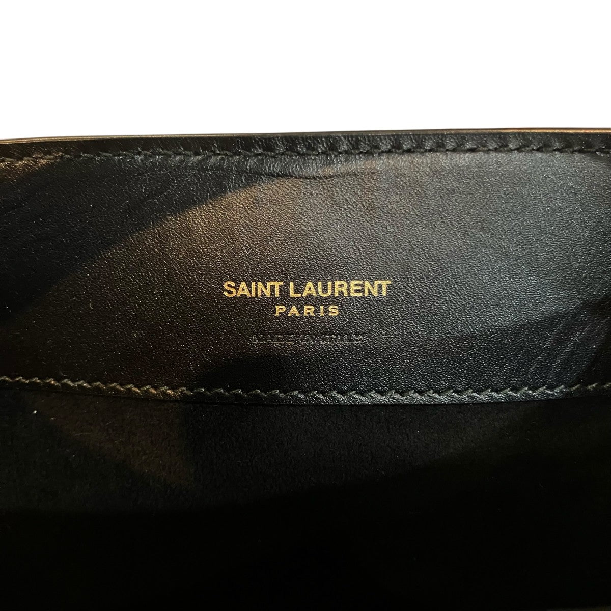 Saint Laurent Paris(サンローランパリ) 「LE 37」YSLロゴバケット