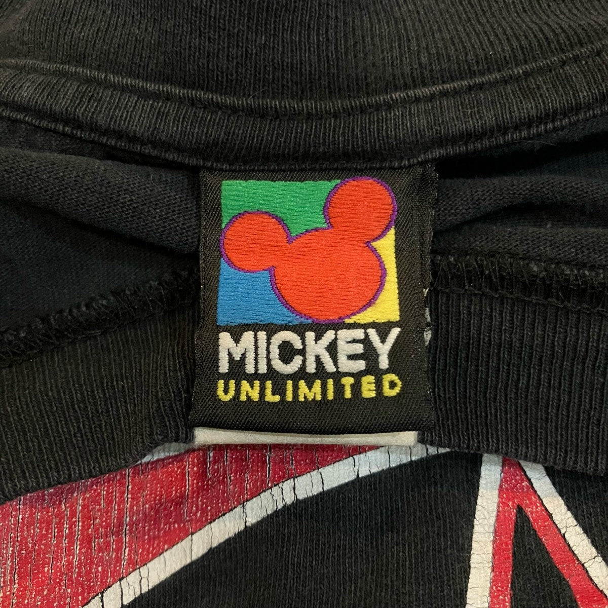 VINTAGE ミッキープリントTシャツ 古着・中古-5枚目のアイテム画像