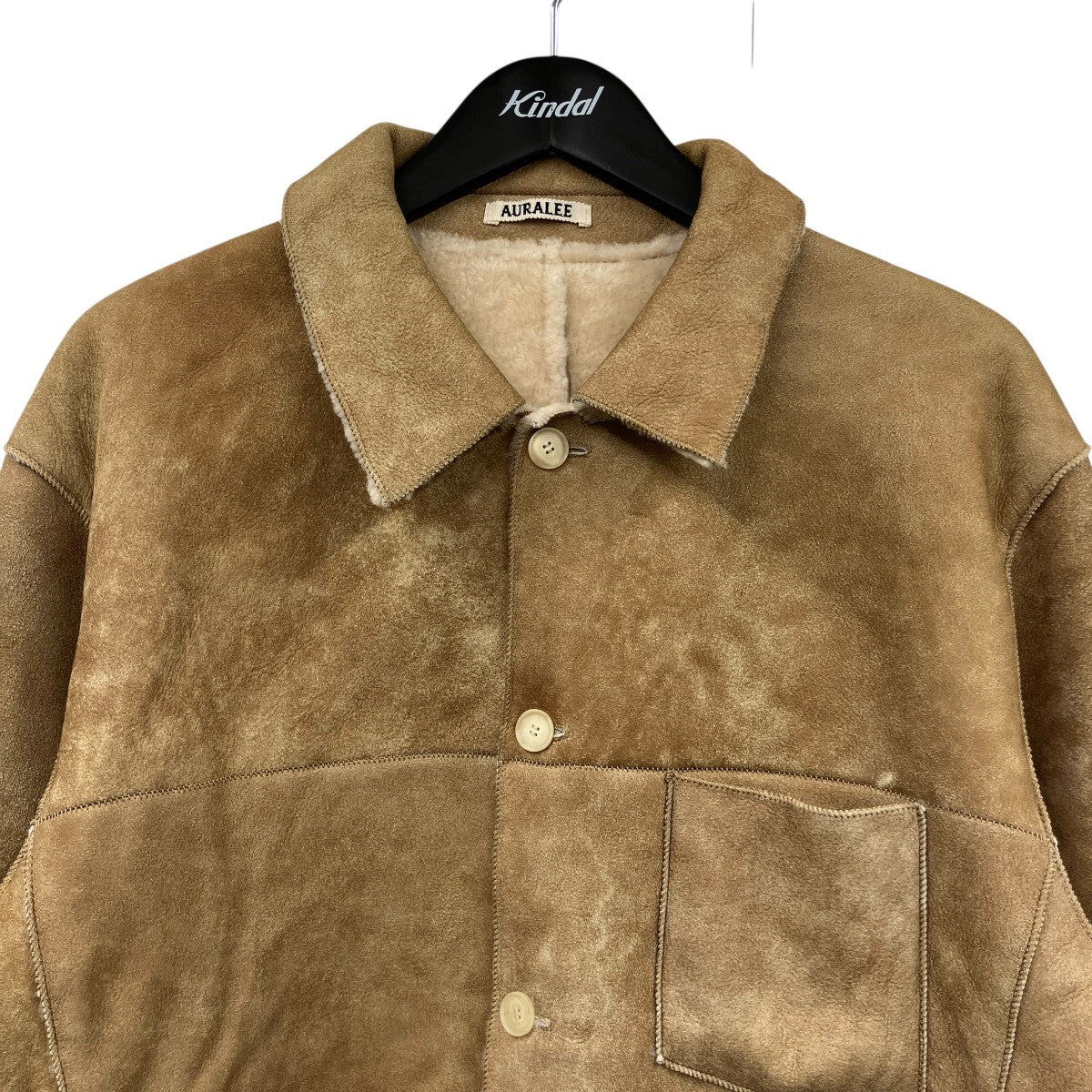 25AWMERINO MOUTON SHIRT BLOUSONムートンシャツブルゾンA25AB01SM
