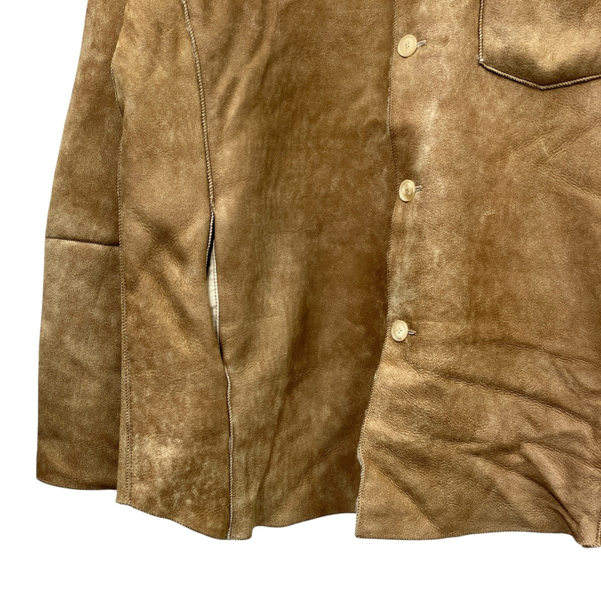25AWMERINO MOUTON SHIRT BLOUSONムートンシャツブルゾンA25AB01SM