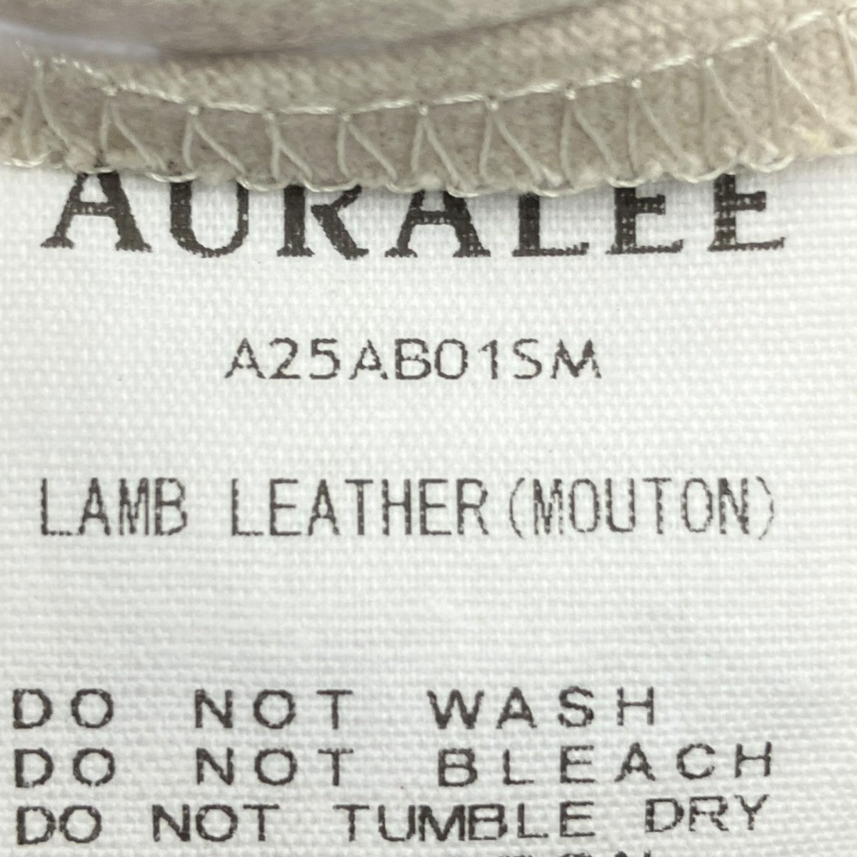 25AWMERINO MOUTON SHIRT BLOUSONムートンシャツブルゾンA25AB01SM