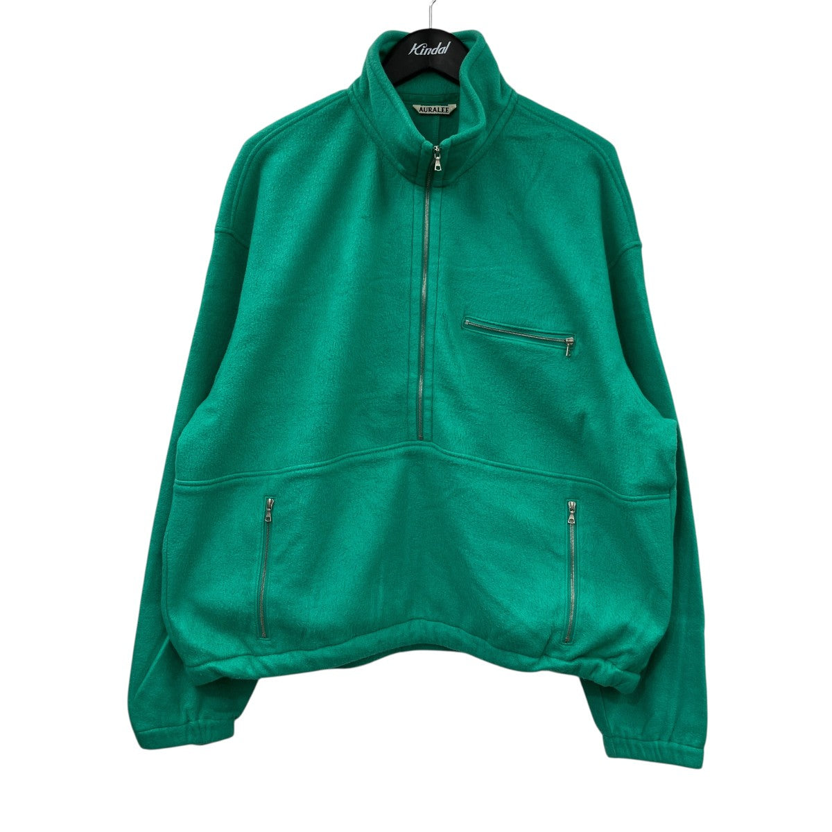 25AWPURE SILK COMFORT FLEECE HALF ZIP P OハーフジップシルクスウェットA25AP02SF