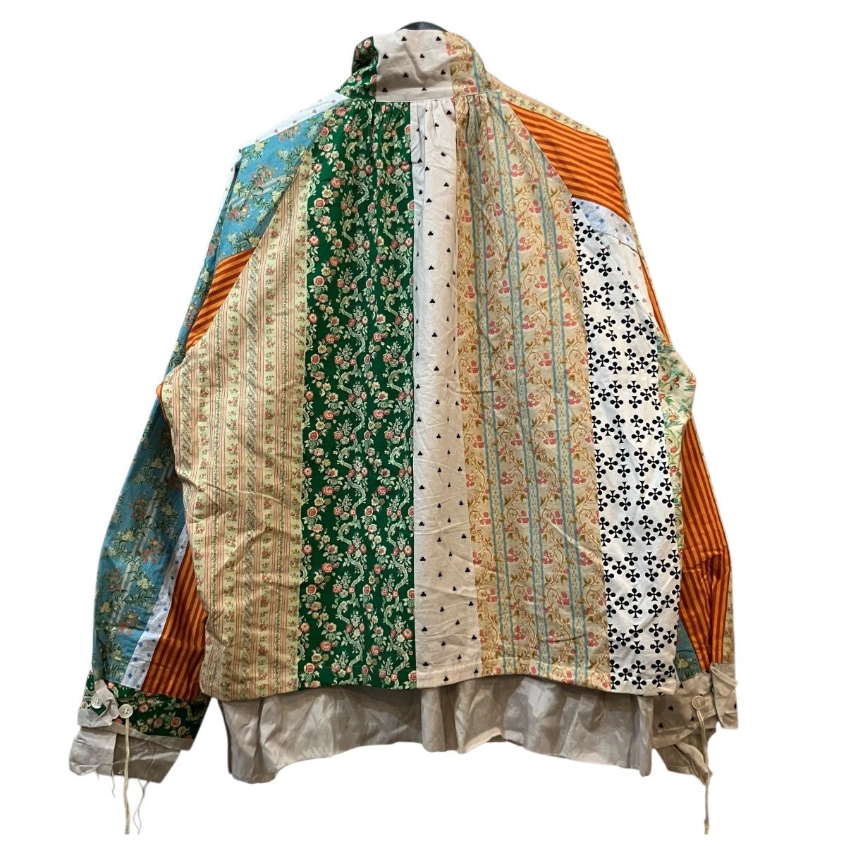 Midorikawa 25AWパッチワークジップアップシャツジャケットMID25AW SH04B 古着・中古-3枚目のアイテム画像