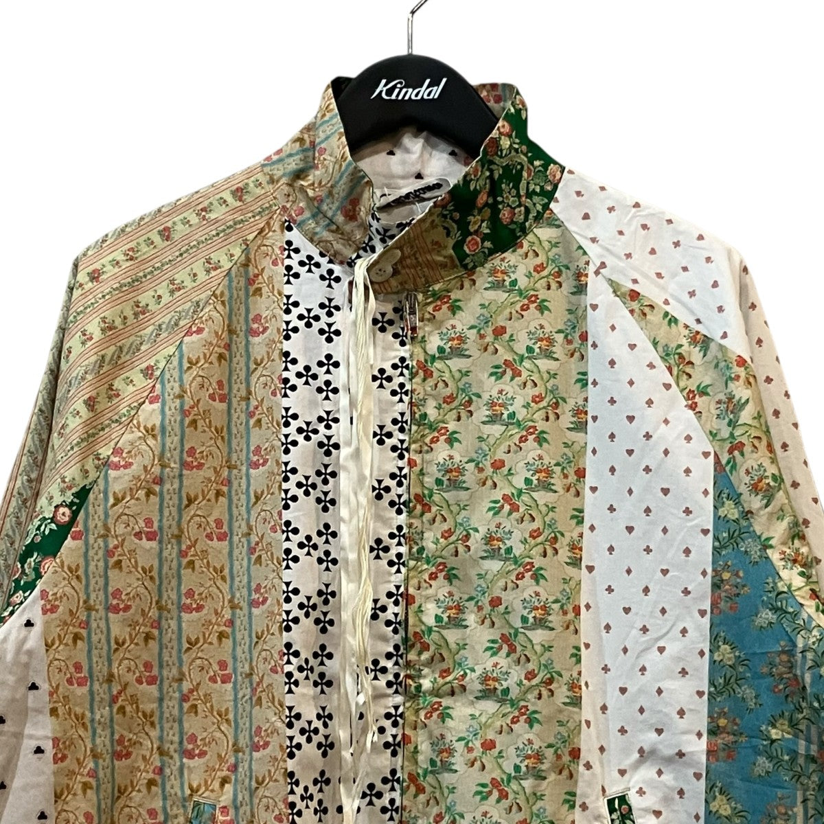 Midorikawa 25AWパッチワークジップアップシャツジャケットMID25AW SH04B 古着・中古-4枚目のアイテム画像